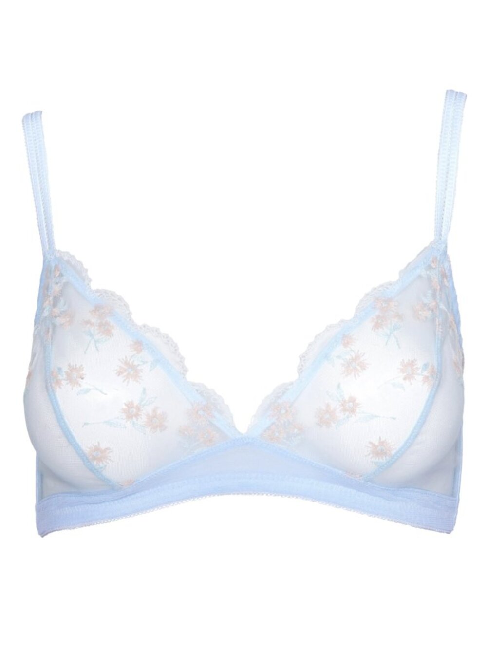 New Paradis Embroidered Bra Huit8 Paris + Size 34B